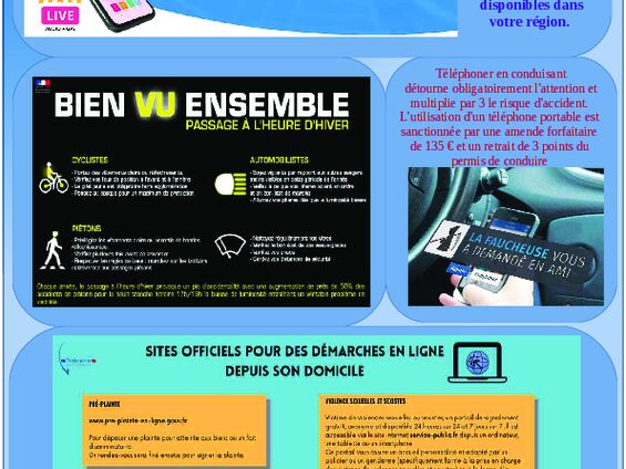 Les conseils de la gendarmerie !